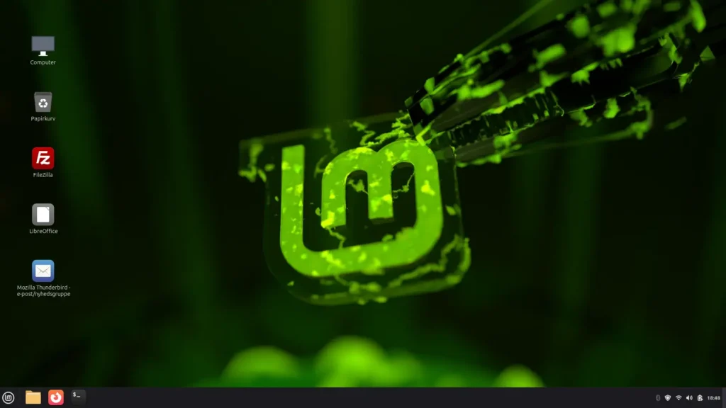 privatlivsvenlig digital markedsføring - Linux Mint